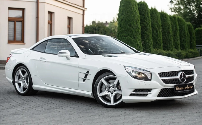 Mercedes-Benz SL cena 333550 przebieg: 16550, rok produkcji 2013 z Pruszcz Gdański małe 466